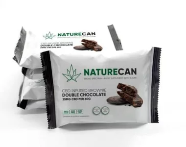 Naturecan CBDブラウニー 12袋入り CBD25mgの製品画像